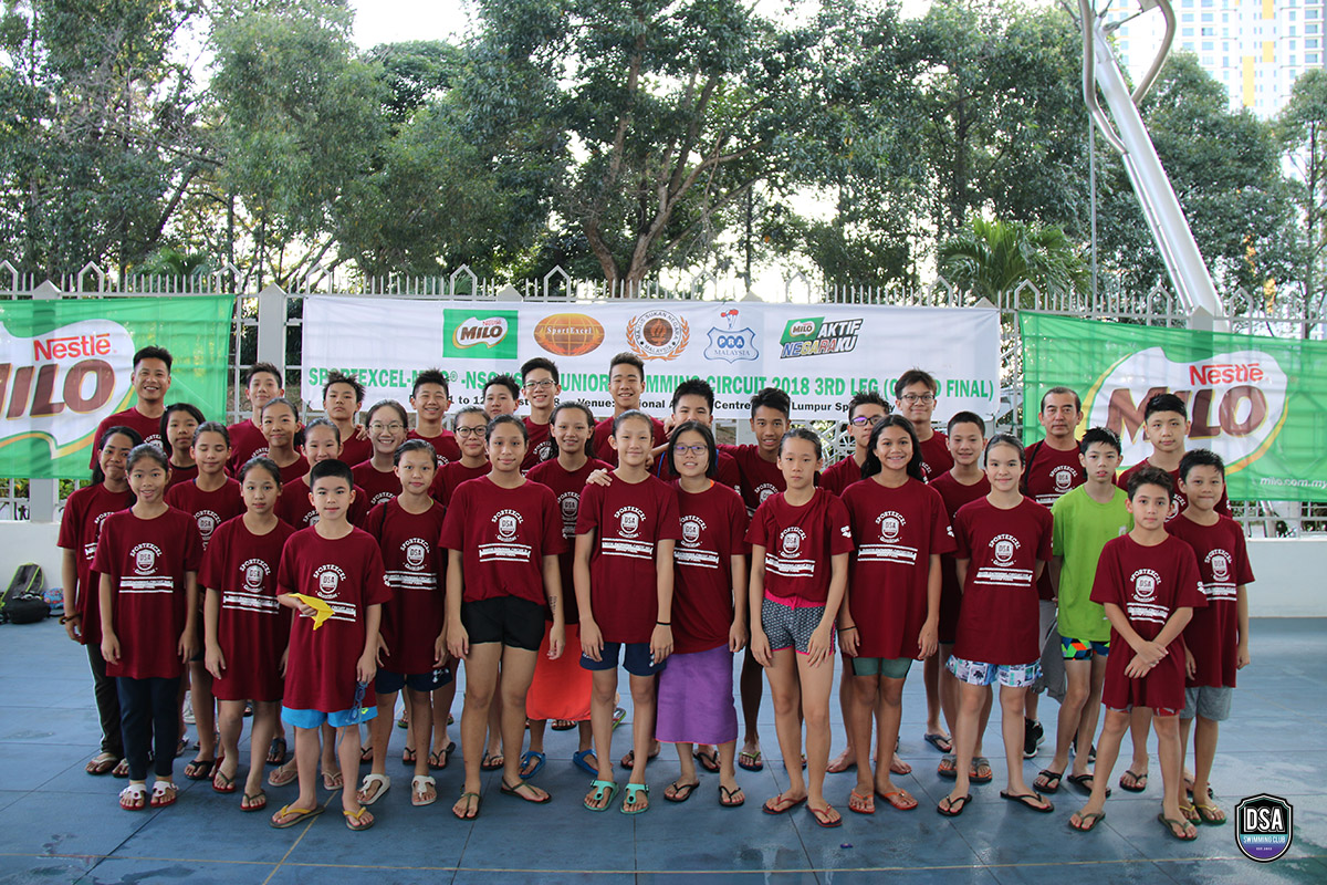 NSC/Milo/Sport Excel Junior Swimming Circuit for 2018