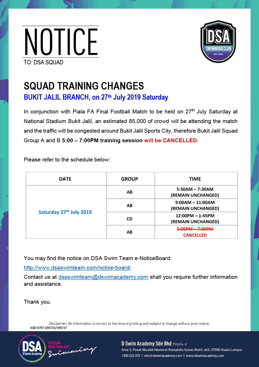 Squad-Training-Change