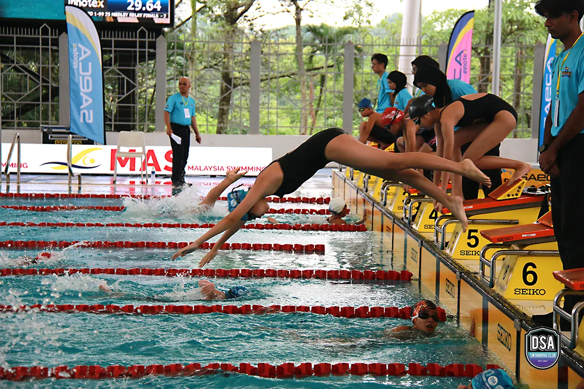 1st SAECA-DSA Swim Carnival, Aug. 2023